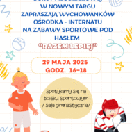 Więcej o: Impreza sportowa ,,Razem lepiej”